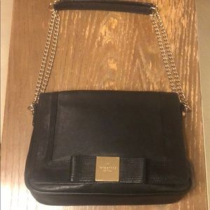 Kate Spade Black Leather Shoulder Bag